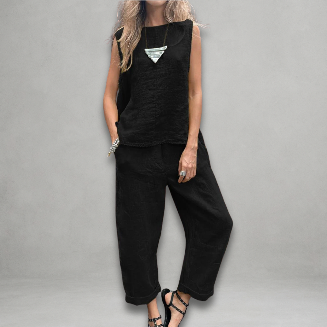 Federica | Set due pezzi smanicato