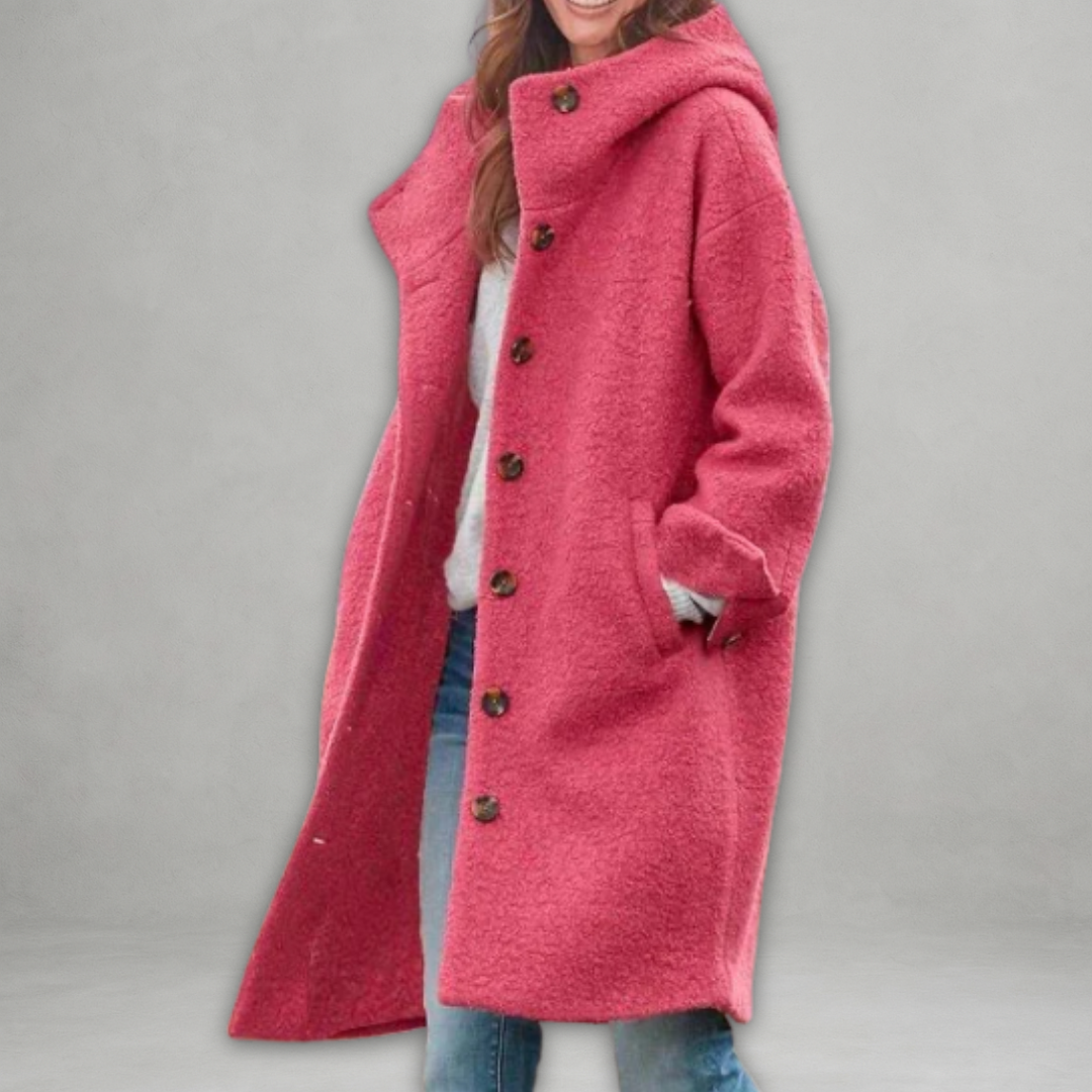Angela | Maxi cappotto con cappuccio