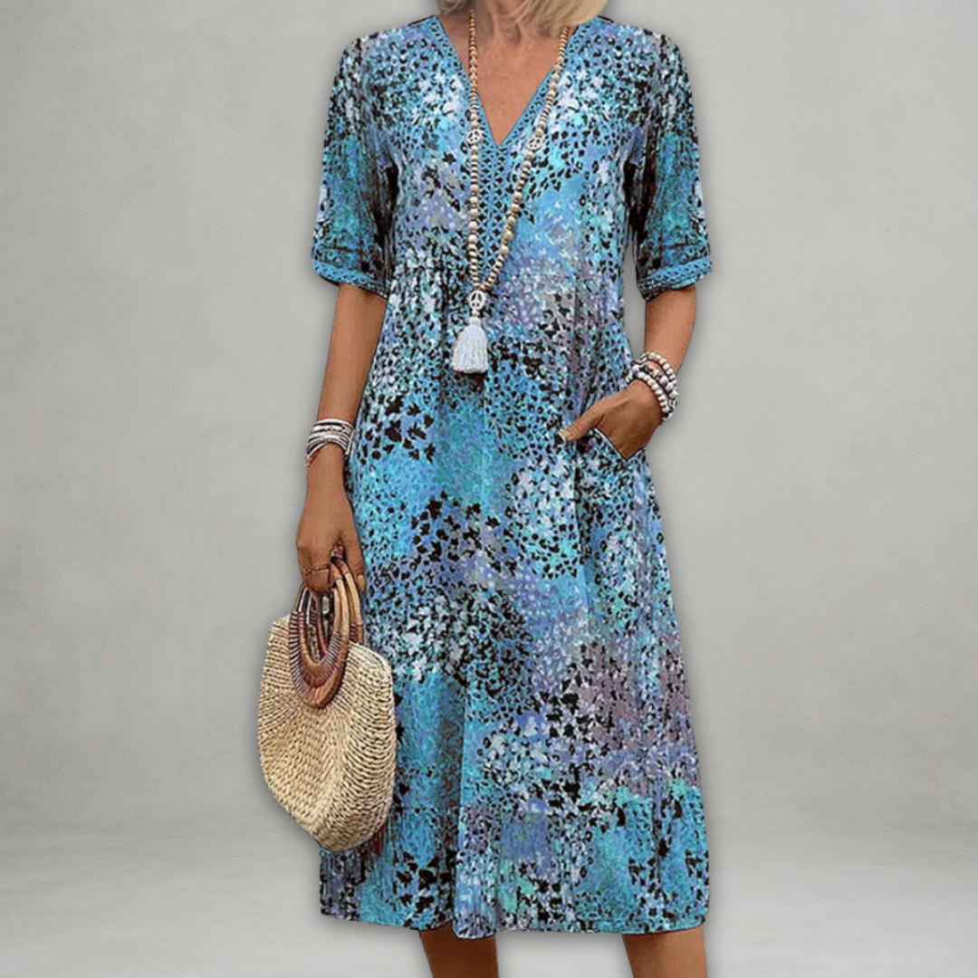 Monica | Vestito luxe flow