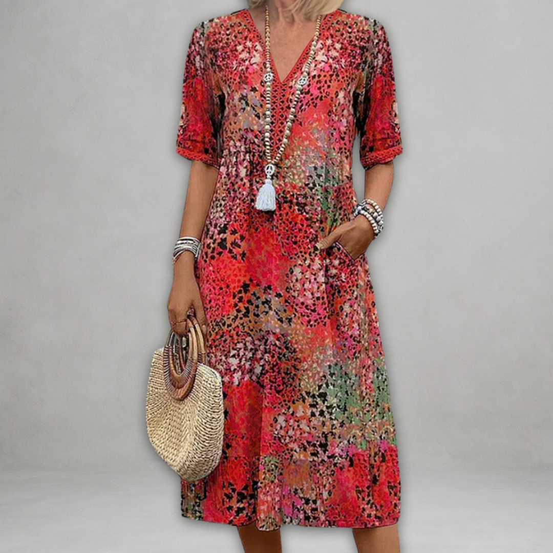 Monica | Vestito luxe flow