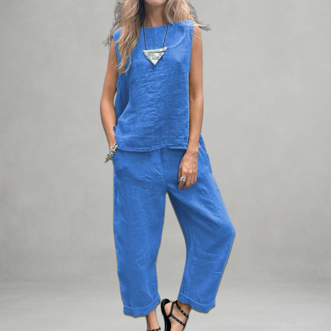 Federica | Set due pezzi smanicato
