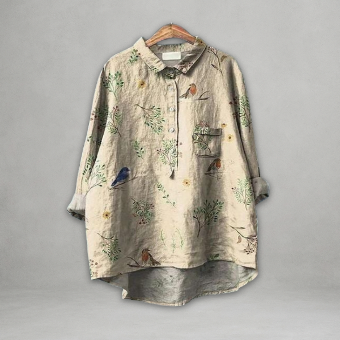 Olly | Camicia a stampa floreale