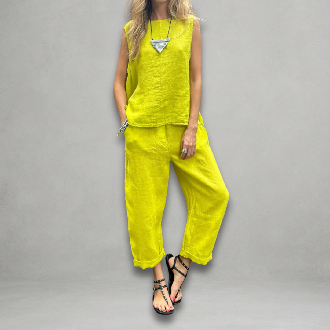 Federica | Set due pezzi smanicato