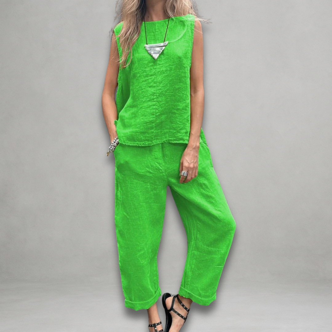 Federica | Set due pezzi smanicato