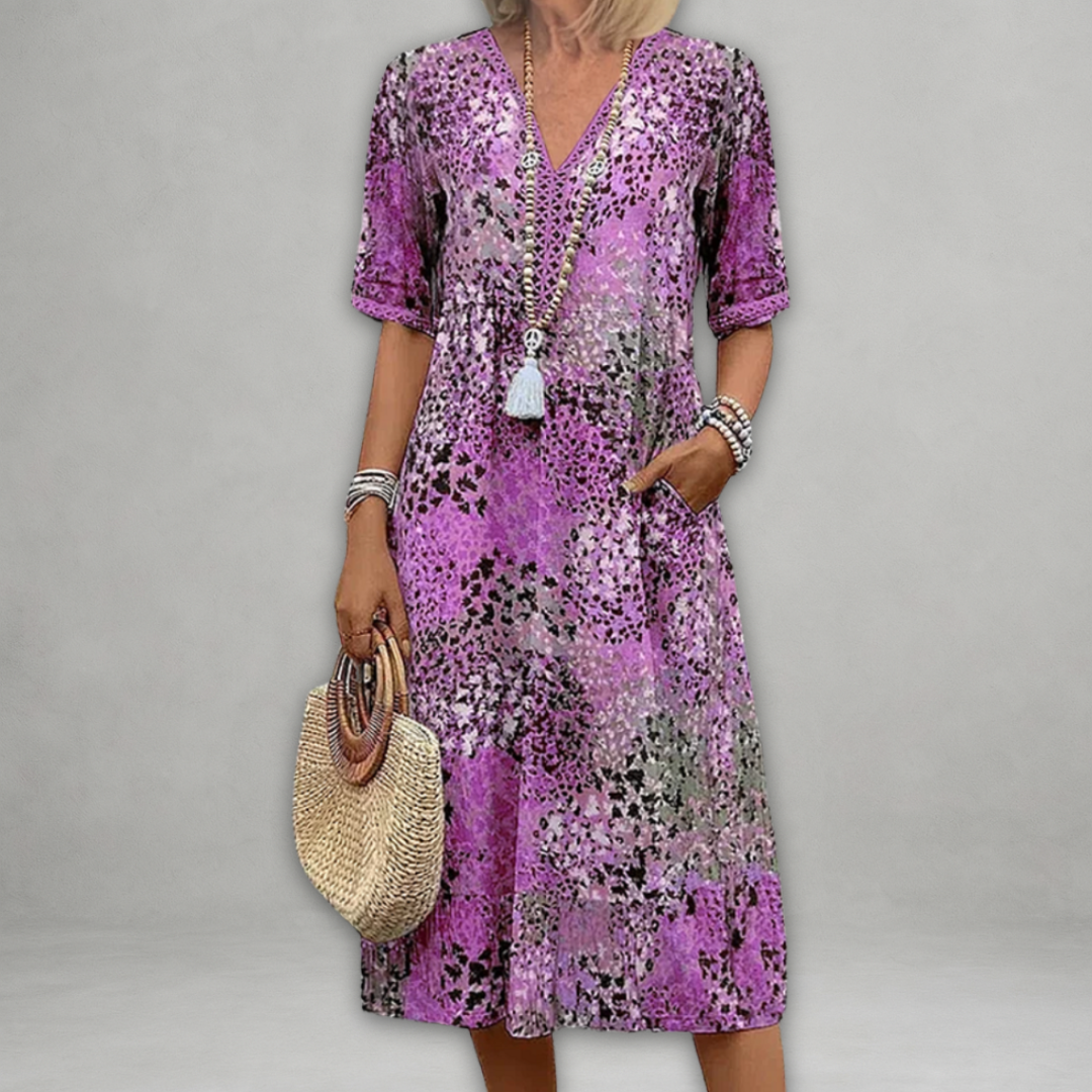 Monica | Vestito luxe flow