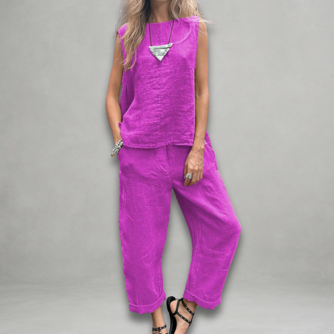 Federica | Set due pezzi smanicato
