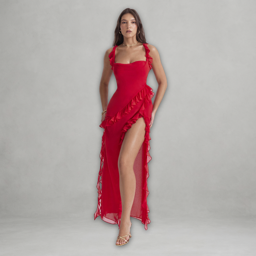 Giorgia | Vestito elegante con ricami